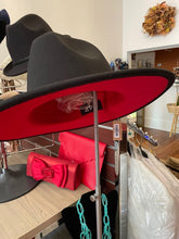 Load image into Gallery viewer, Black and Red Hat